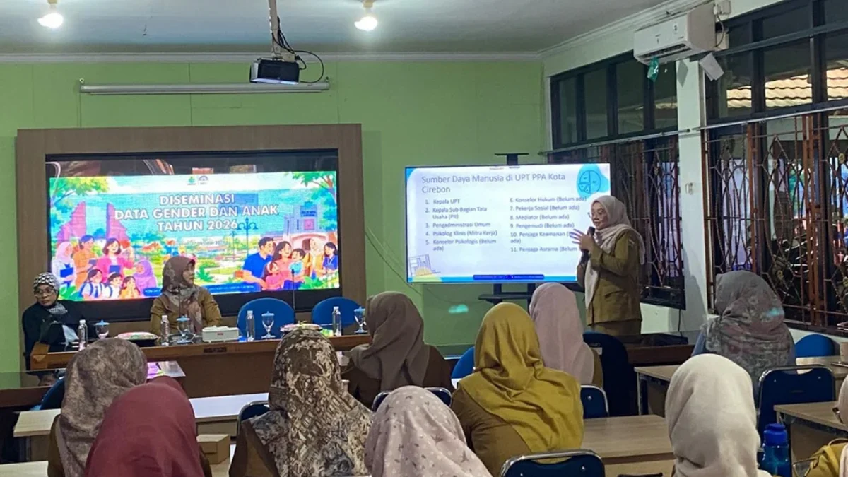 Kekerasan Perempuan dan Anak di Kota Cirebon Capai 71 Kasus Diseminasi Data Gender dan Anak yang digelar Dinas DP3APPKB