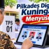 Ilustrasi Pilkades digital