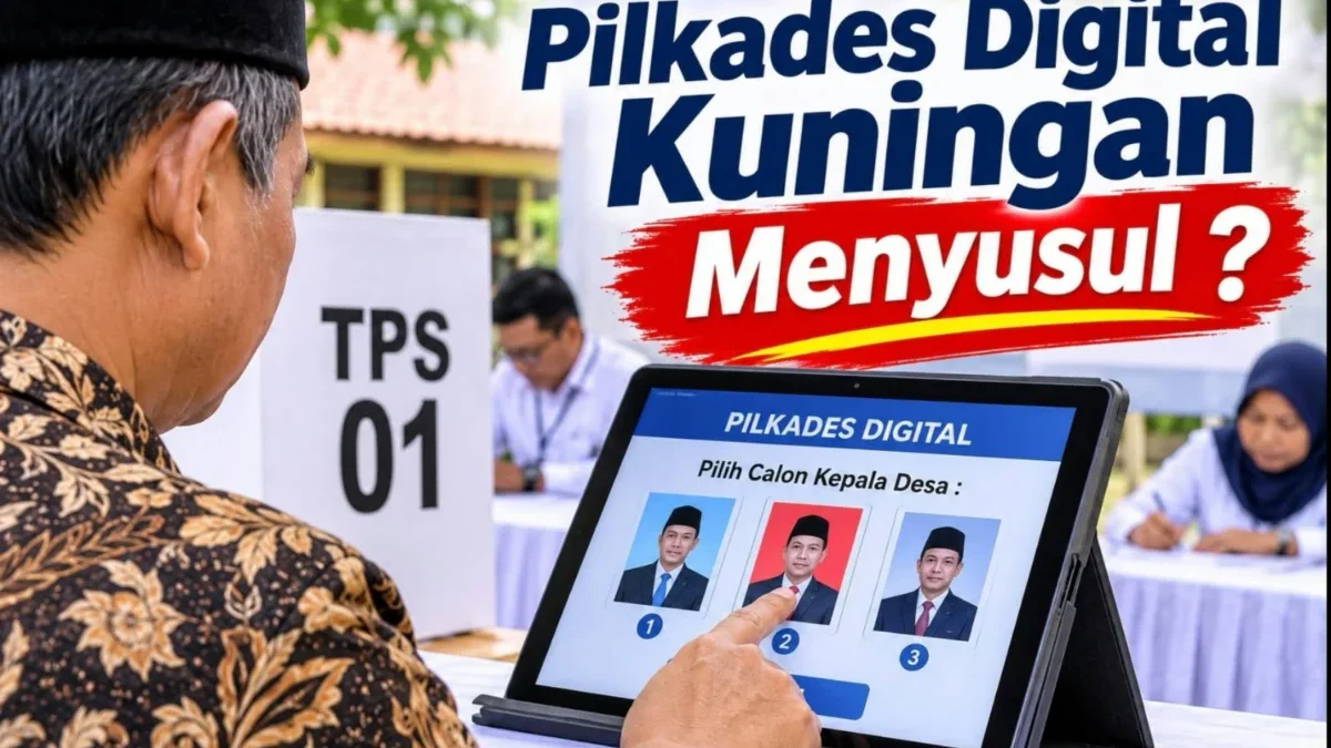 Pilkades Digital di Kuningan, Cepat Boleh tapi Harus Bisa Diperiksa: Sumedang Sudah, Kuningan Menyusul Ilustrasi Pilkades digital