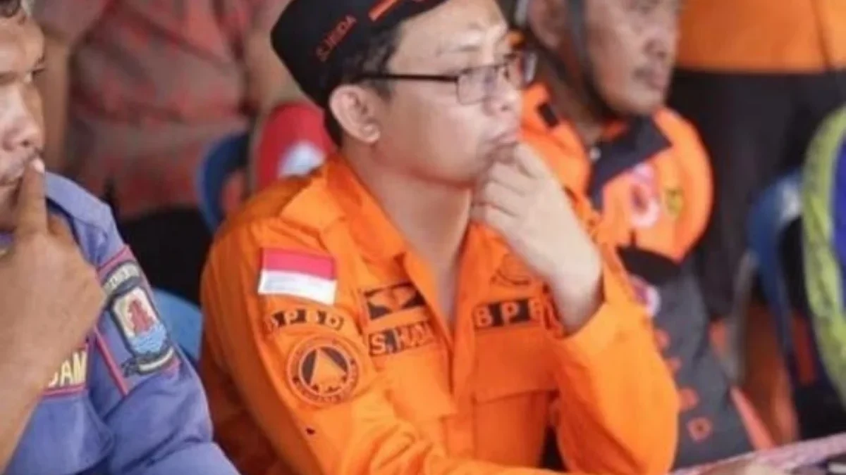 Kepala Pelaksana BPBD Kabupaten Cirebon Syamsul Huda