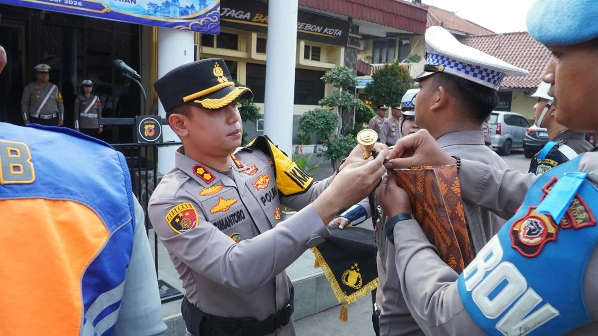 Operasi Patuh Lodaya 2026 Dimulai, Polres Ciko Sasar Pelanggar Lalu Lintas Polres Cirebon Kota menggelar Apel Gelar Pasukan Operasi Patuh Lodaya 2026 di Mako Polres Cirebon Kota