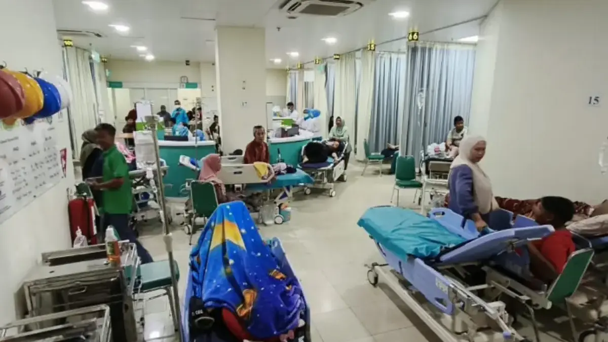 Setiap hari RSD Gunung Jati, Kota Cirebon dibanjiri pasein