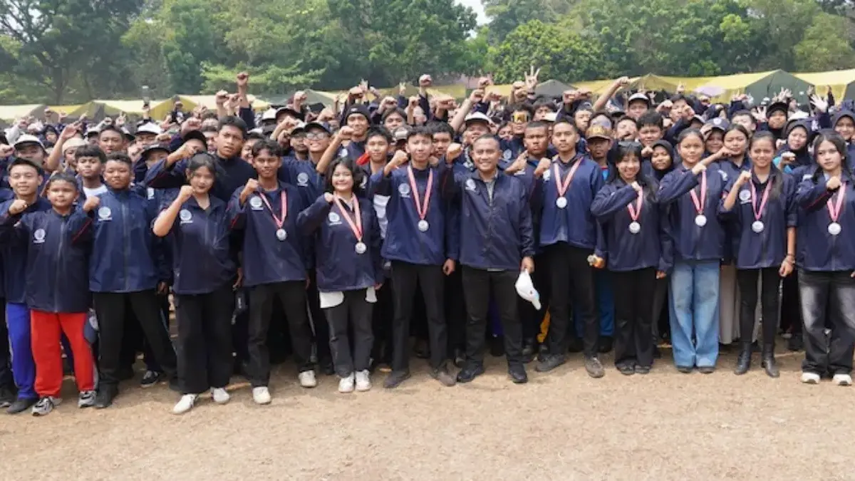 Kepala BNPT Eddy Hartono SIK MH Kemah Kebangsaan BP2M