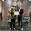 Anggota DPRD M Noupel hadir dalam Pengenalan Kehidupan Kampus bagi Mahasiswa Baru (PKKMB) UGJ sebagai alumni.