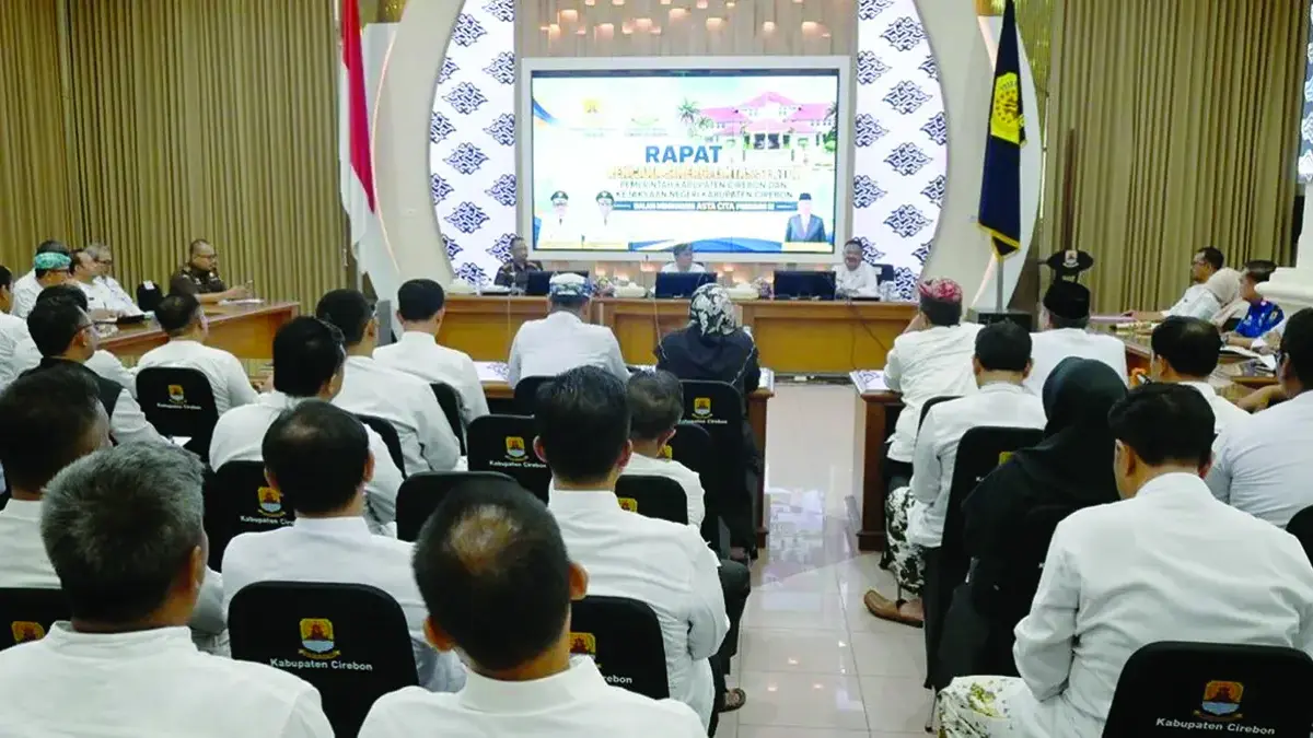 Pemkab dan Kejari Kabupaten Cirebon menyamakan persepsi dan perkuat kerja sama