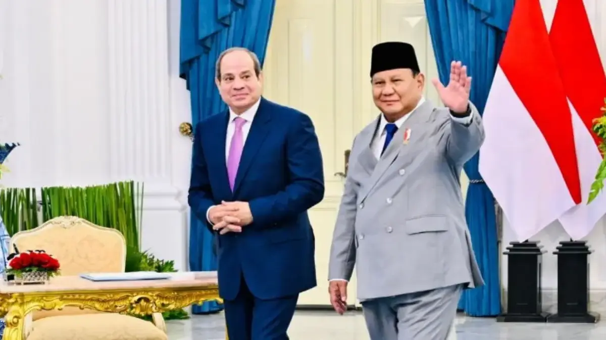 Indonesia Tegaskan Dukungan pada Mesir Prabowo Subianto