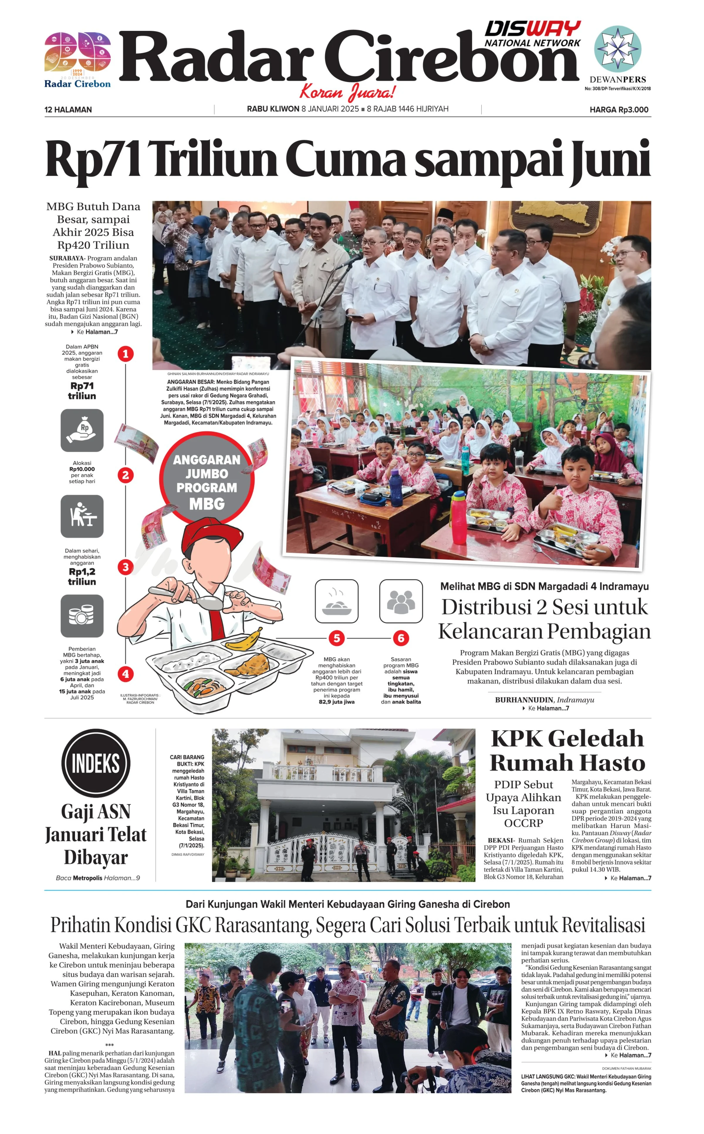 Edisi 8 Januari 2025 Hal 1