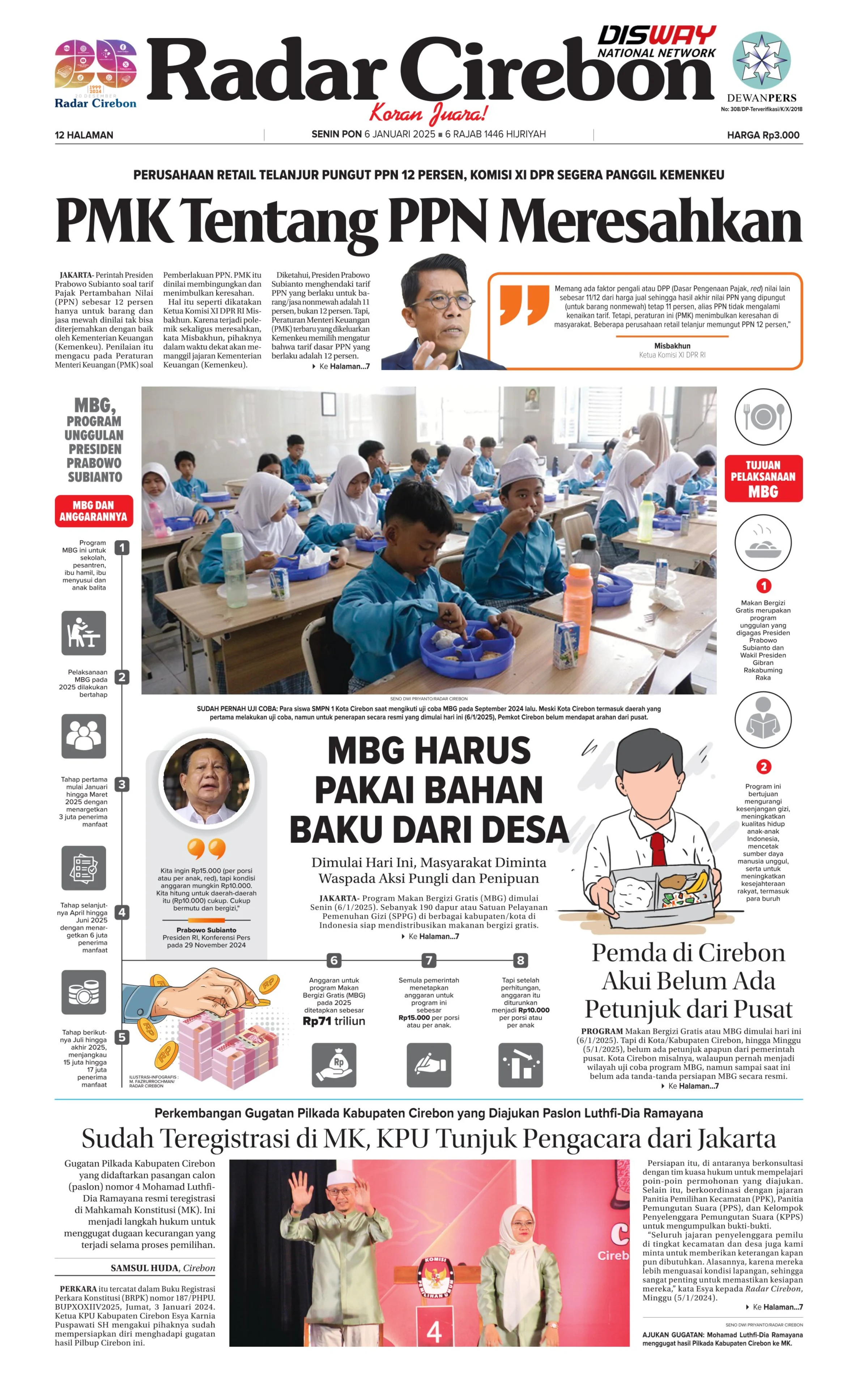 Edisi 6 Januari 2025 Hal 1