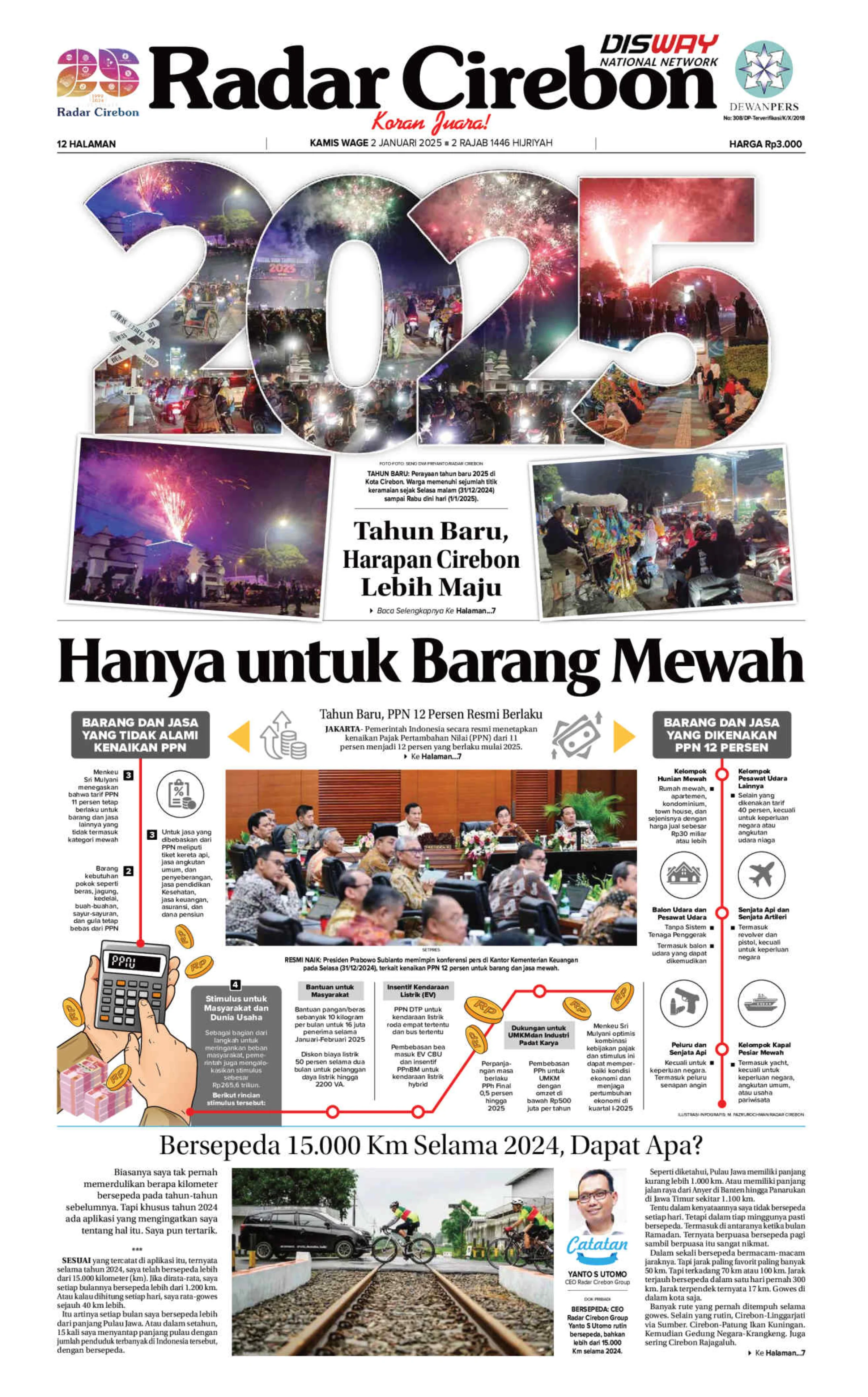 Edisi 2 Januari 2025 Hal 1