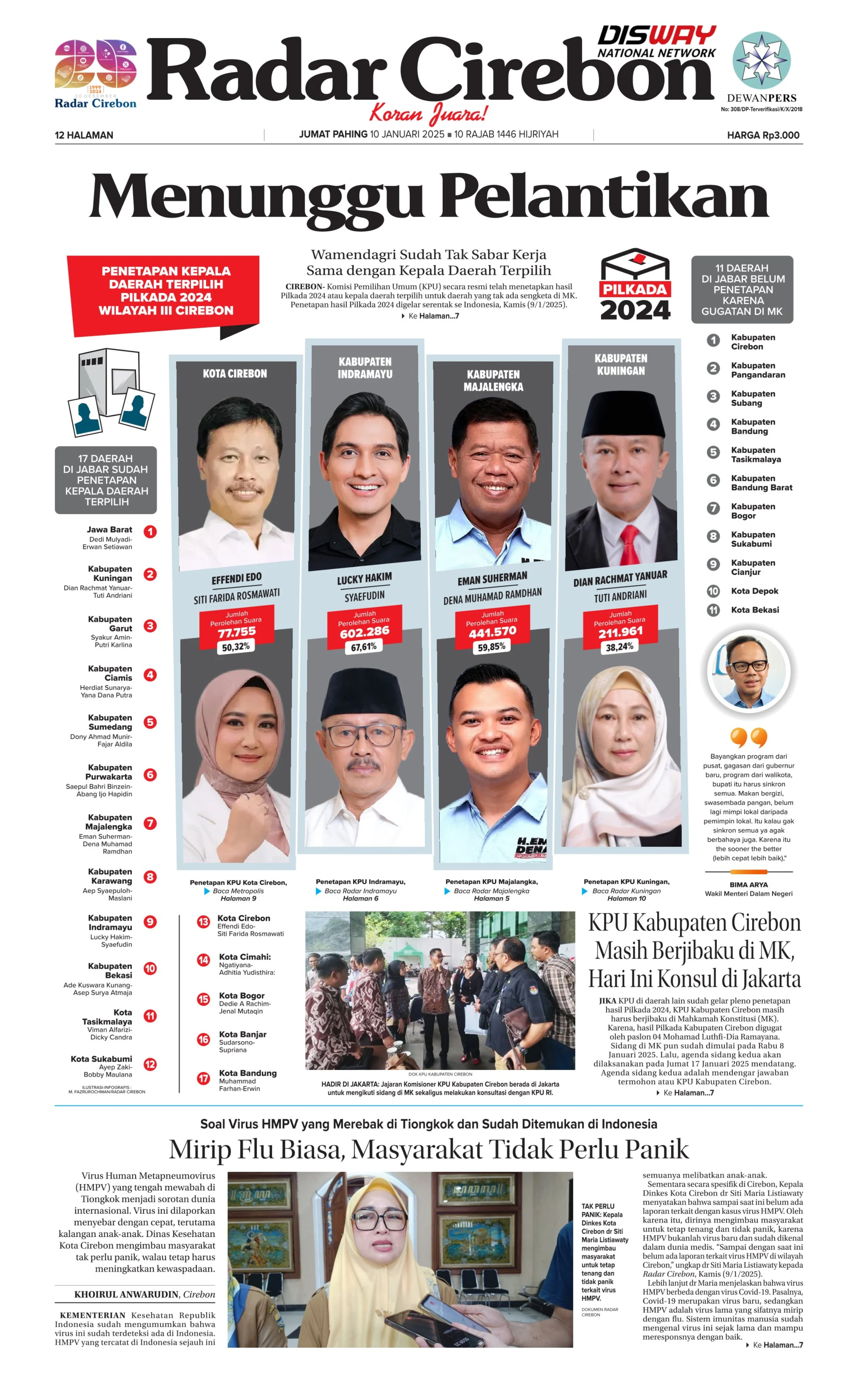 Edisi 10 Januari 2025 Hal 1