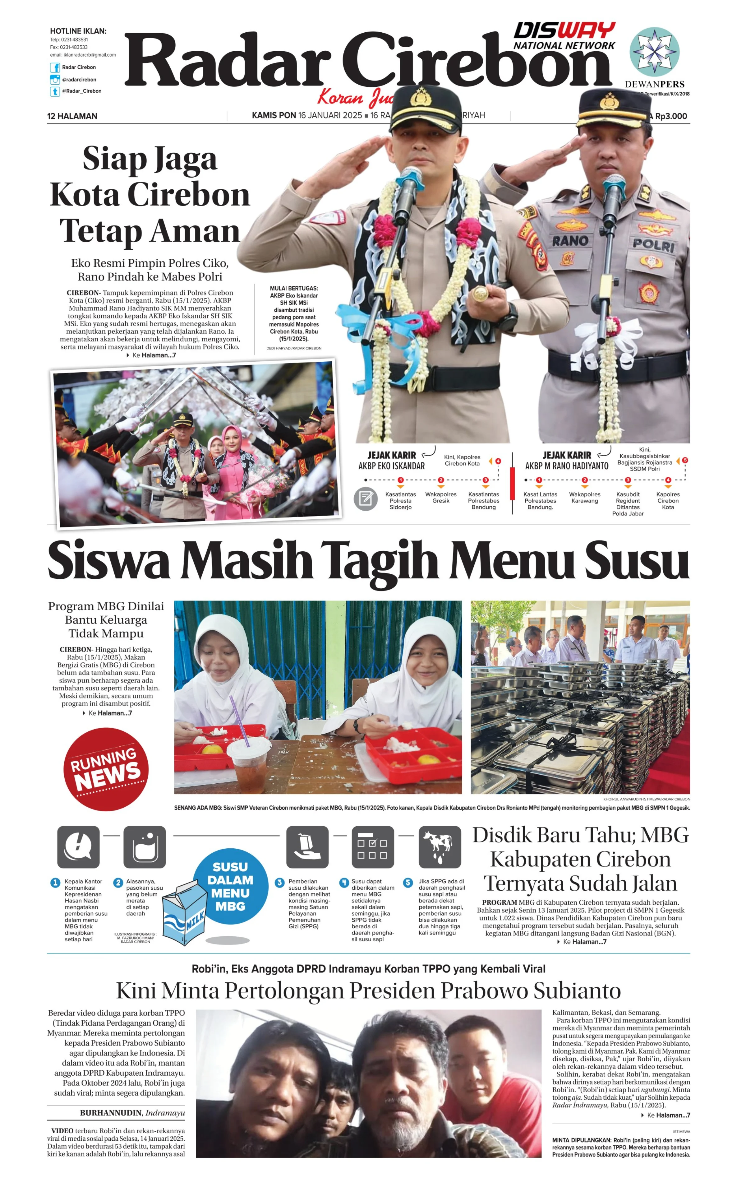 Edisi 16 Januari 2025 Hal 1