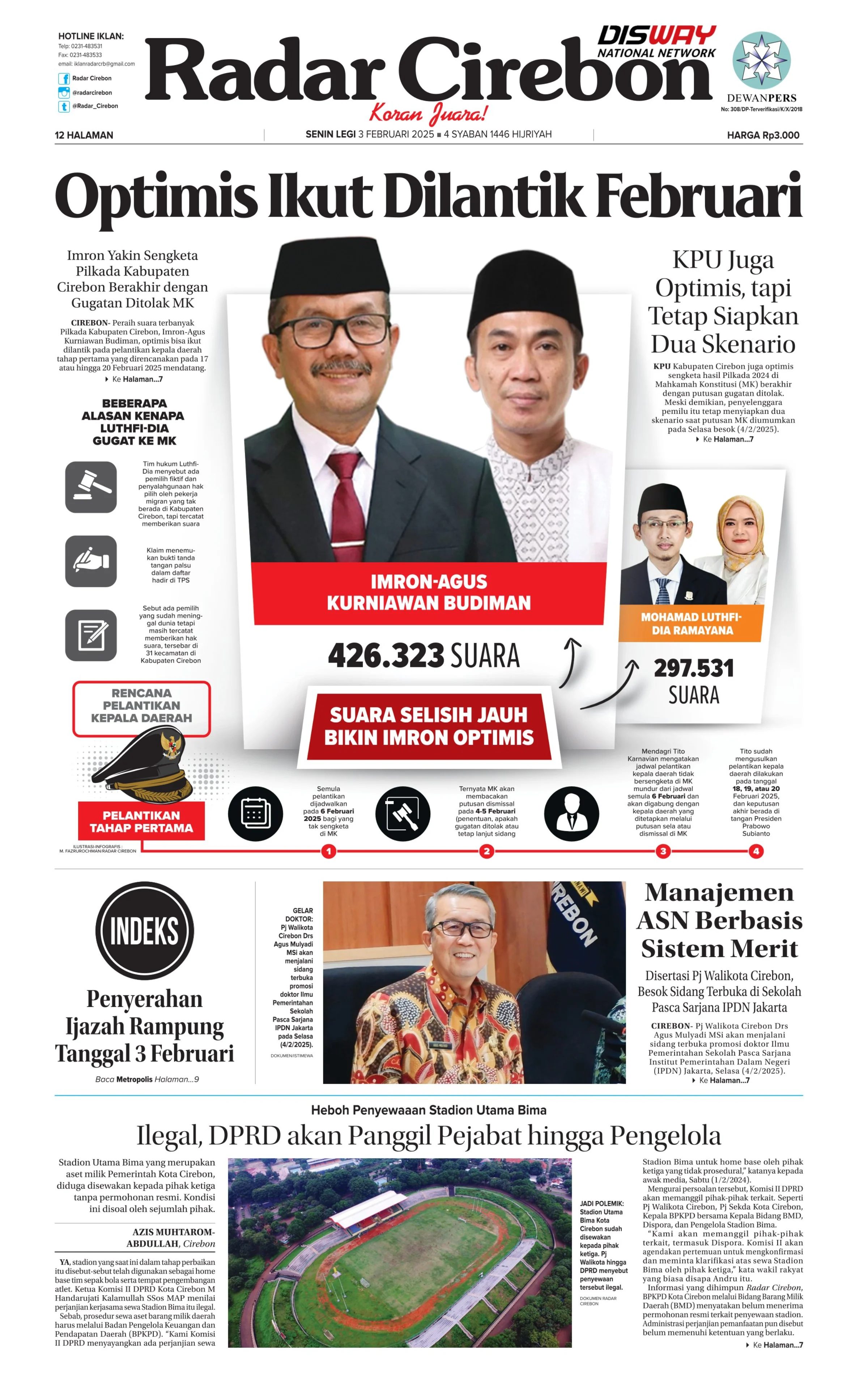 Edisi 3 Februari 2025 Hal 1