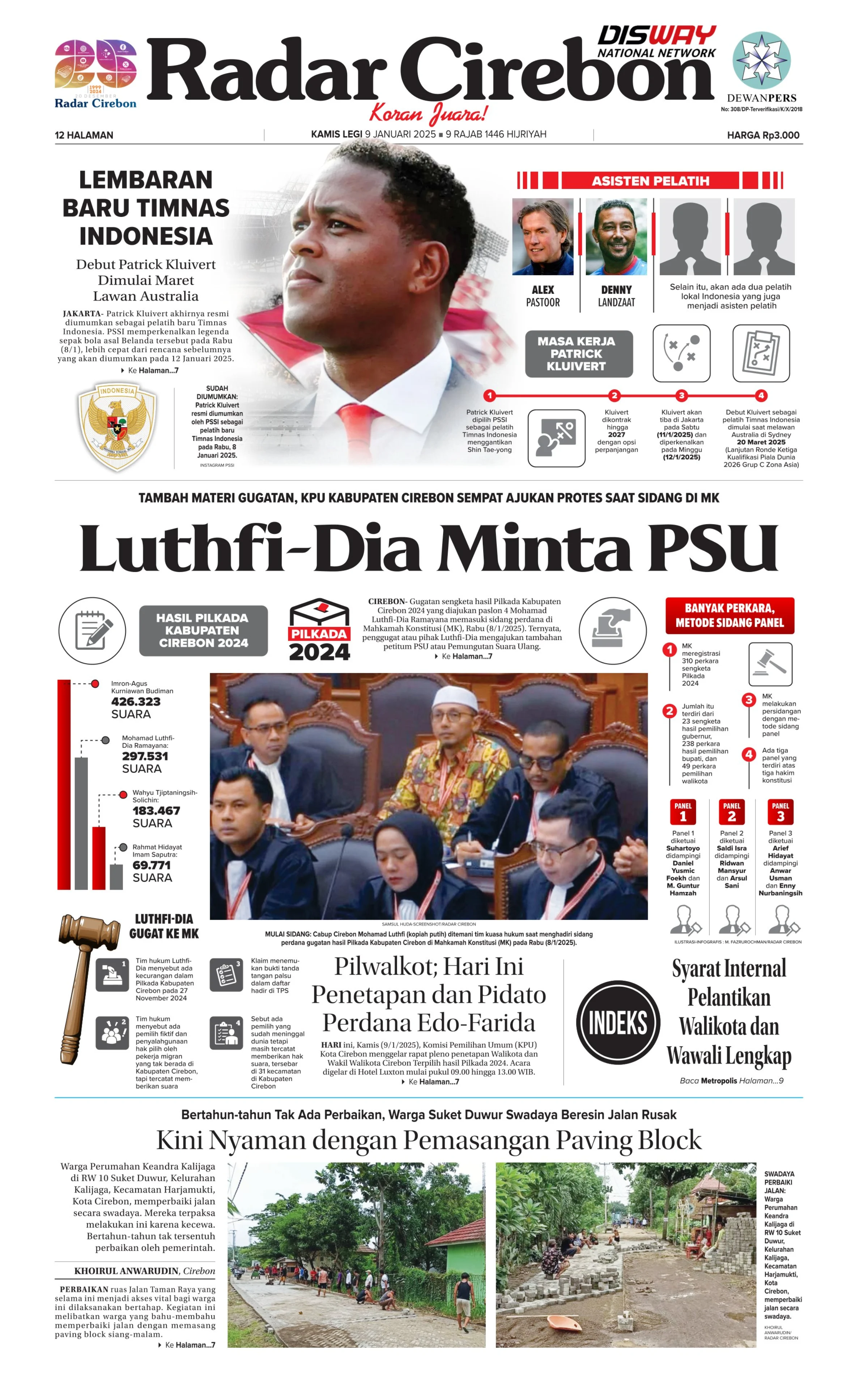 Edisi 9 Januari 2025 Hal 1