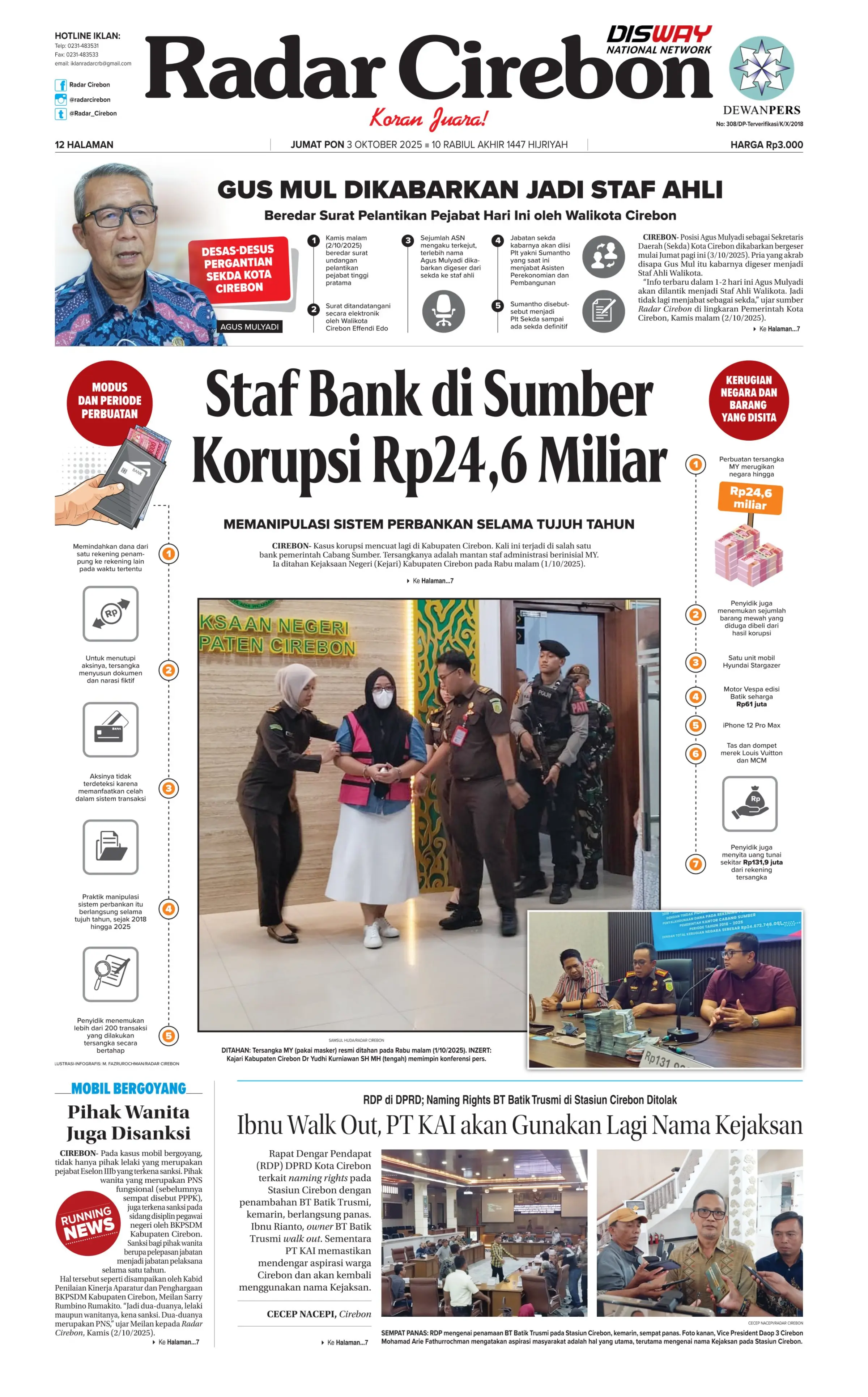 3 Oktober 2025 hal 1 baru