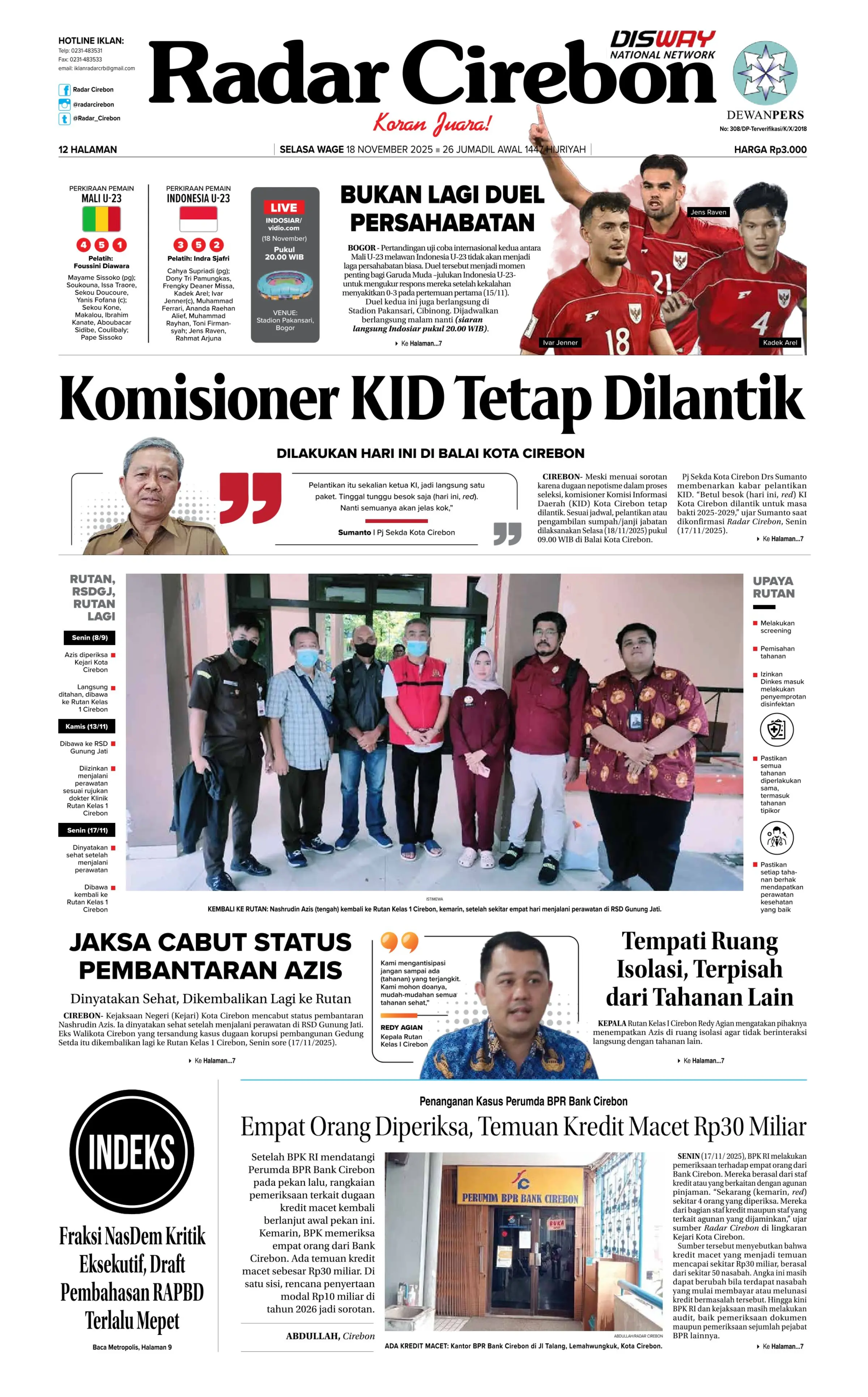 18 November 2025 hal 1