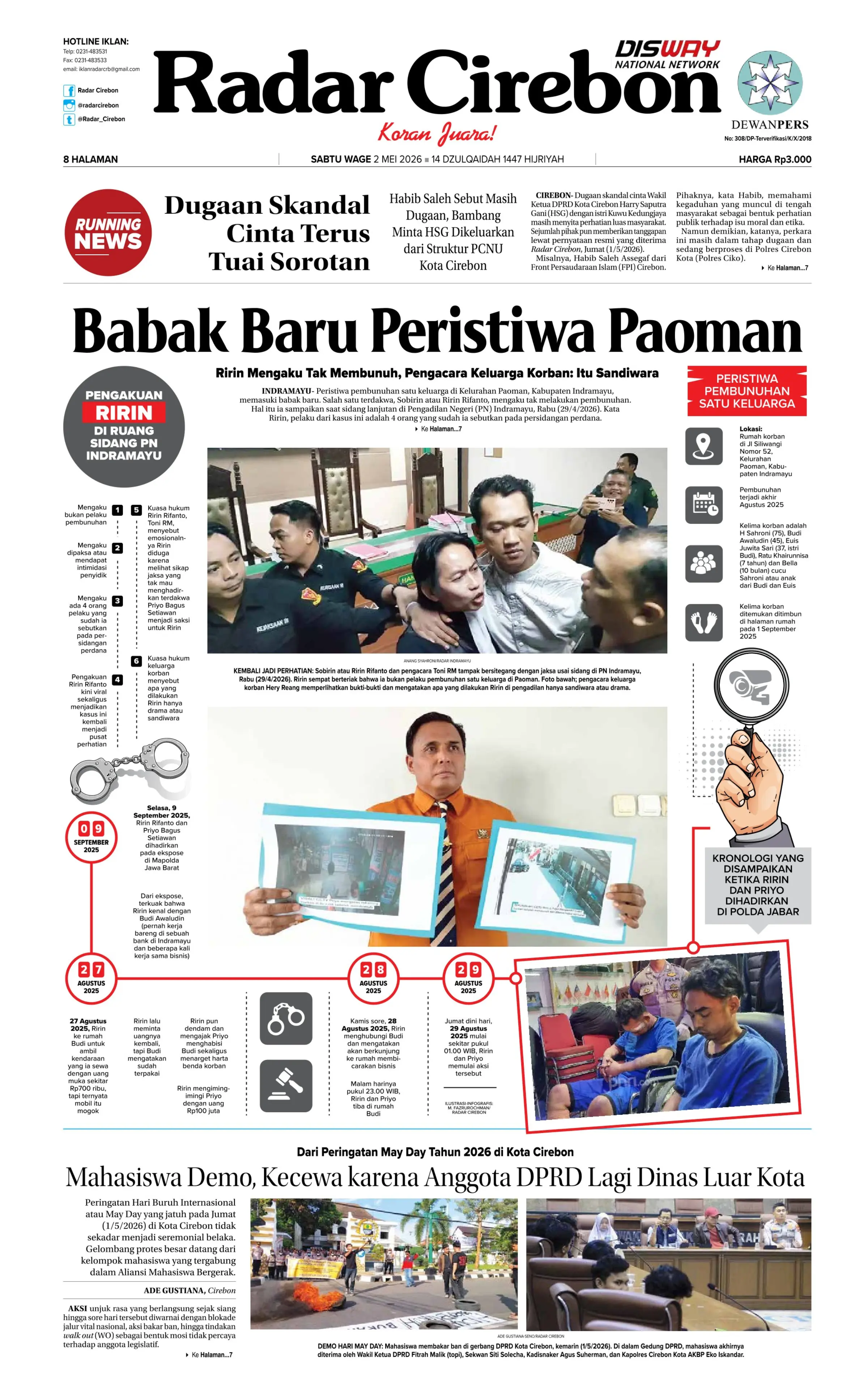 2 Mei 2026 hal 1