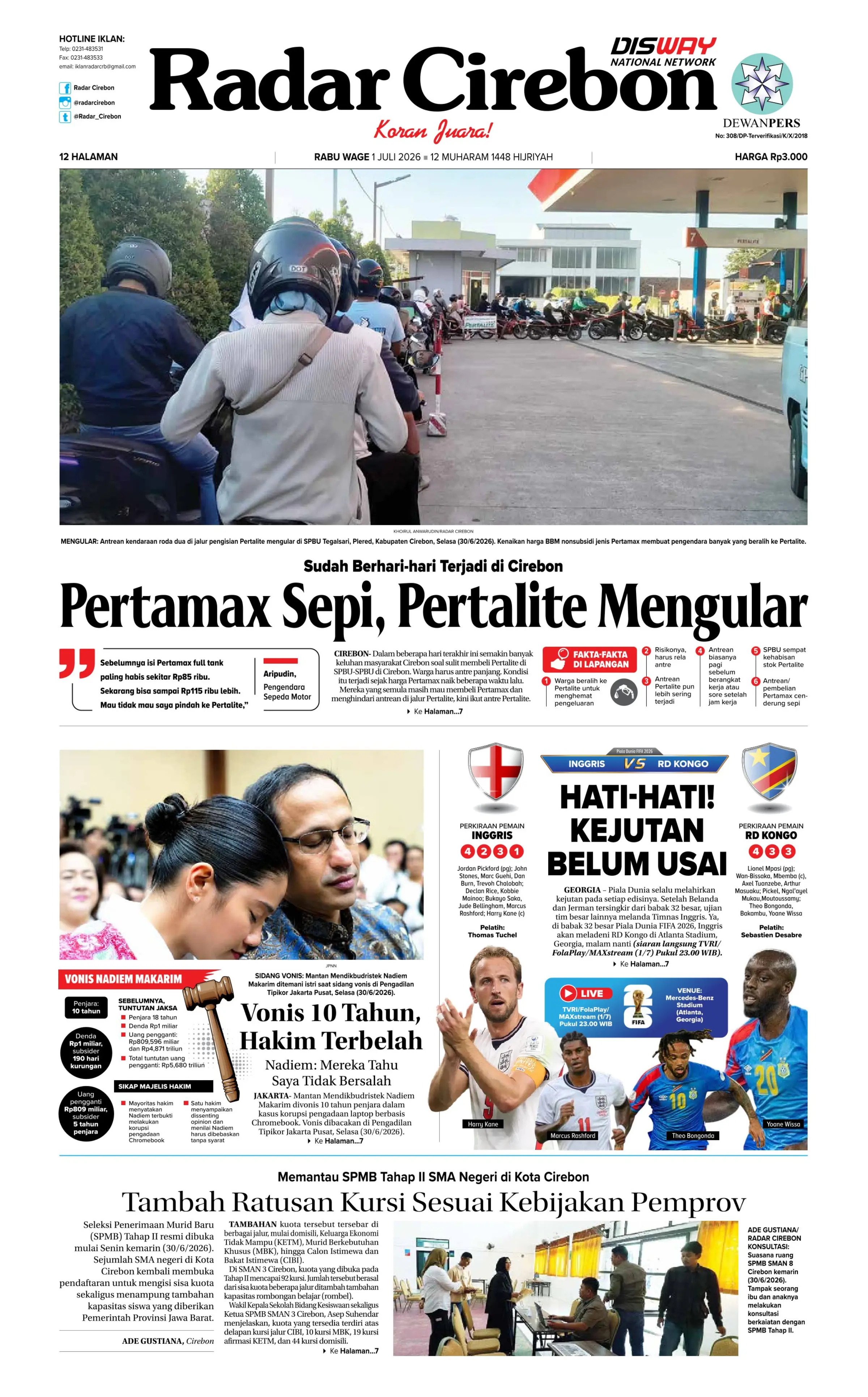 1 Juli 2026 hal 1