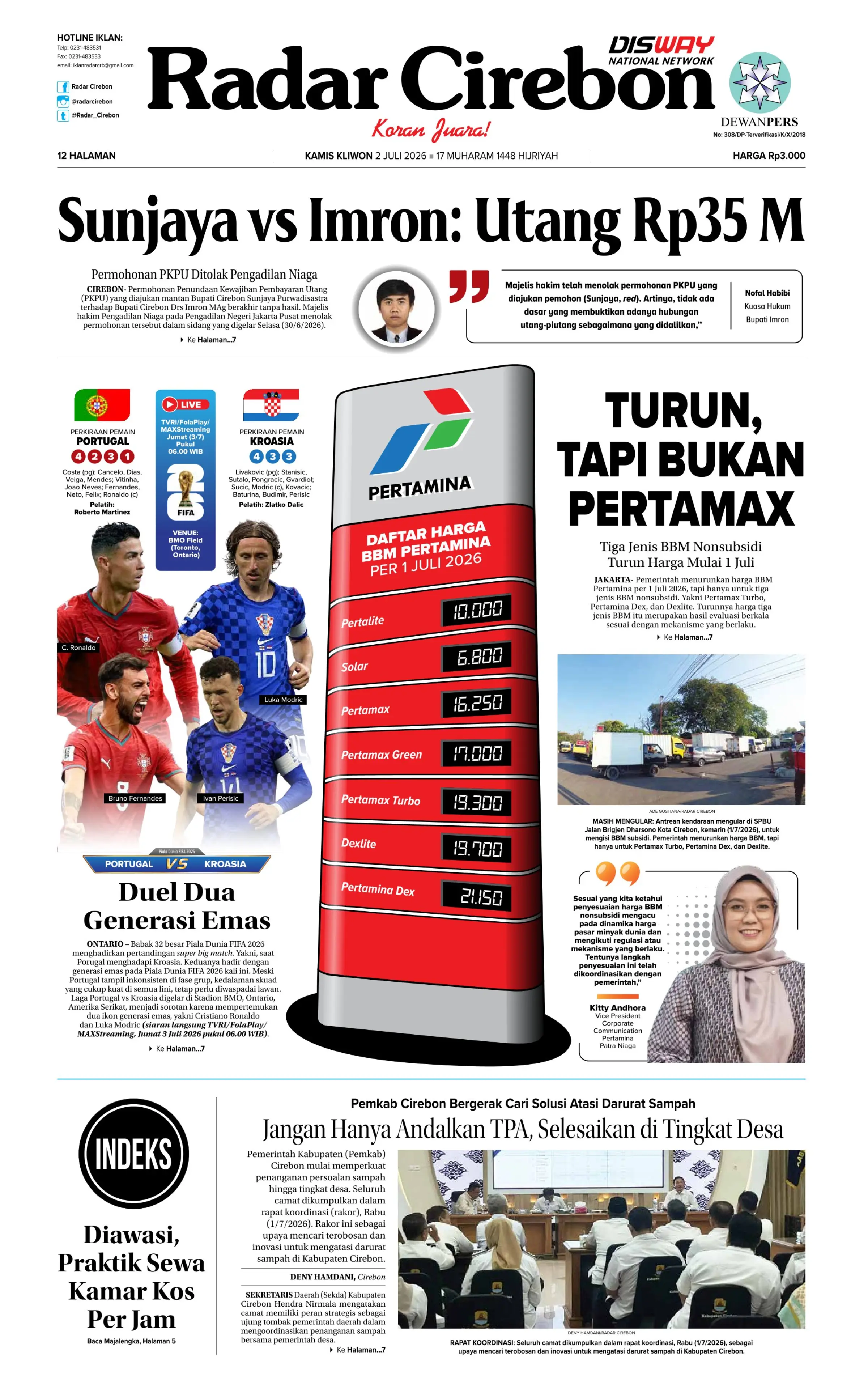 2 Juli 2026 hal 1