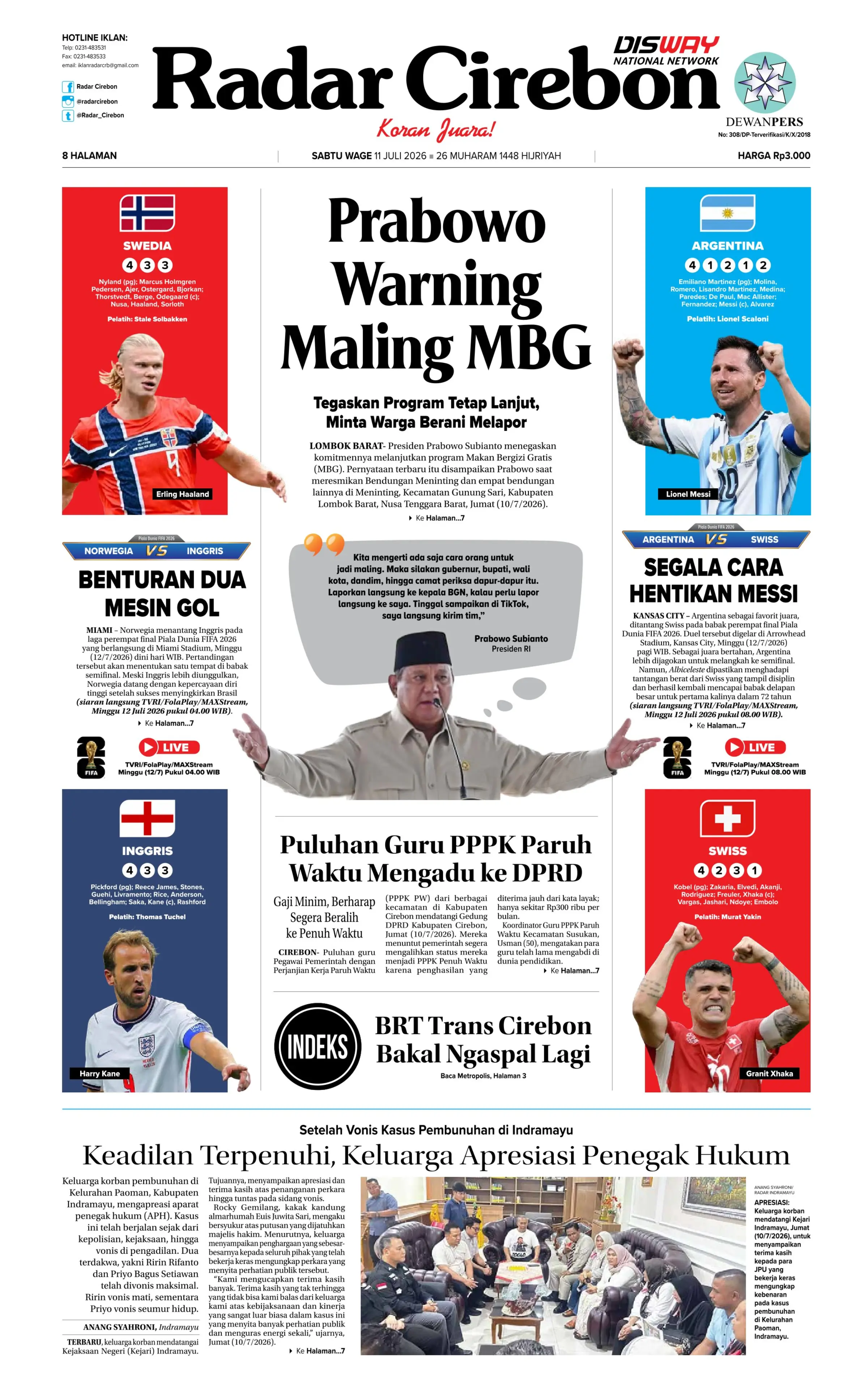 11 Juli 2026 hal 1