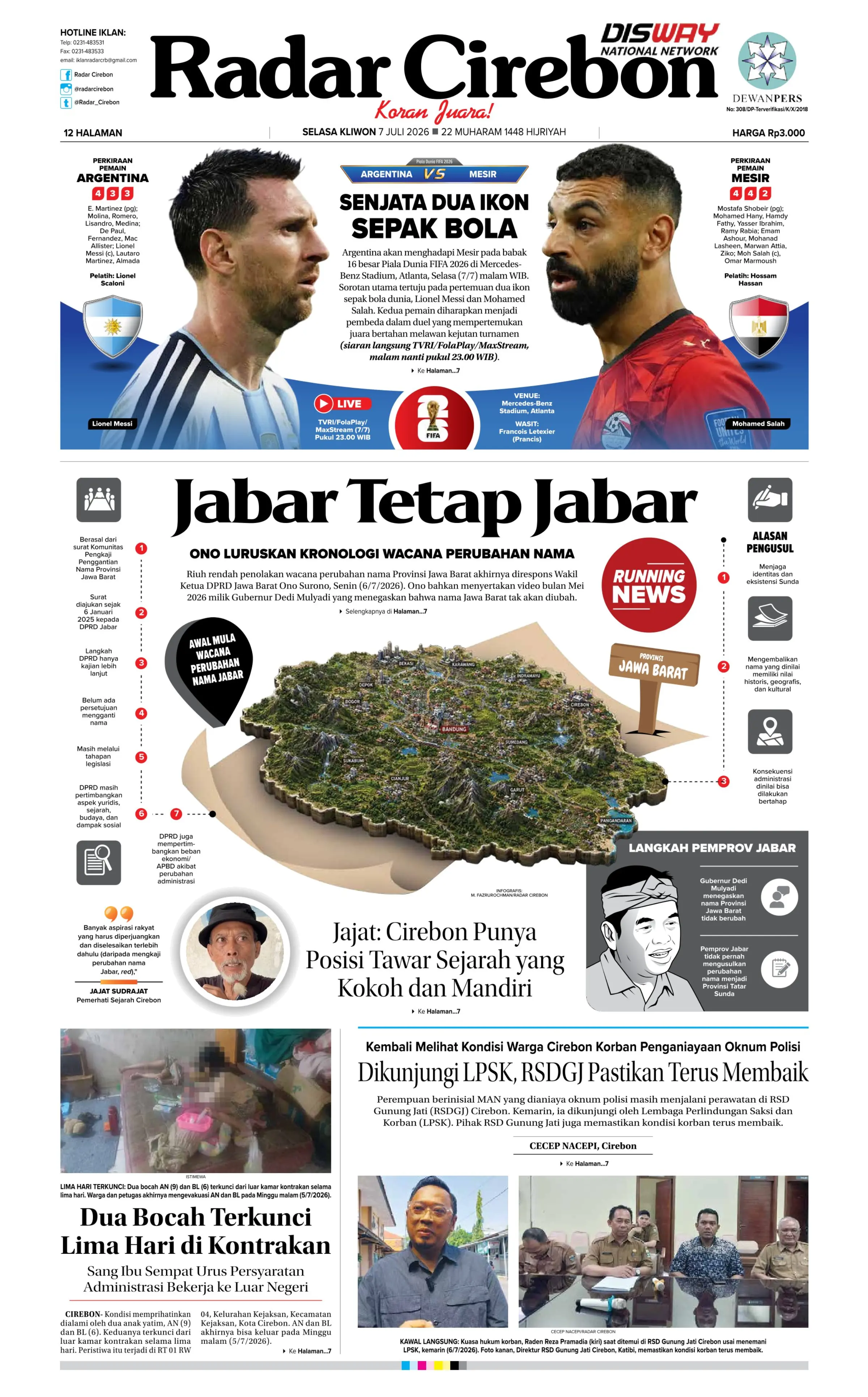 7 Juli 2026 hal 1